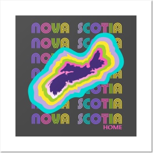 80s Retro Nova Scotia Pop Art Posters and Art